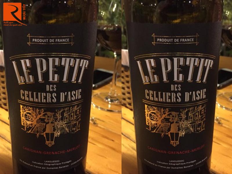 Rượu vang Pháp Le Petit des Celliers DAsie