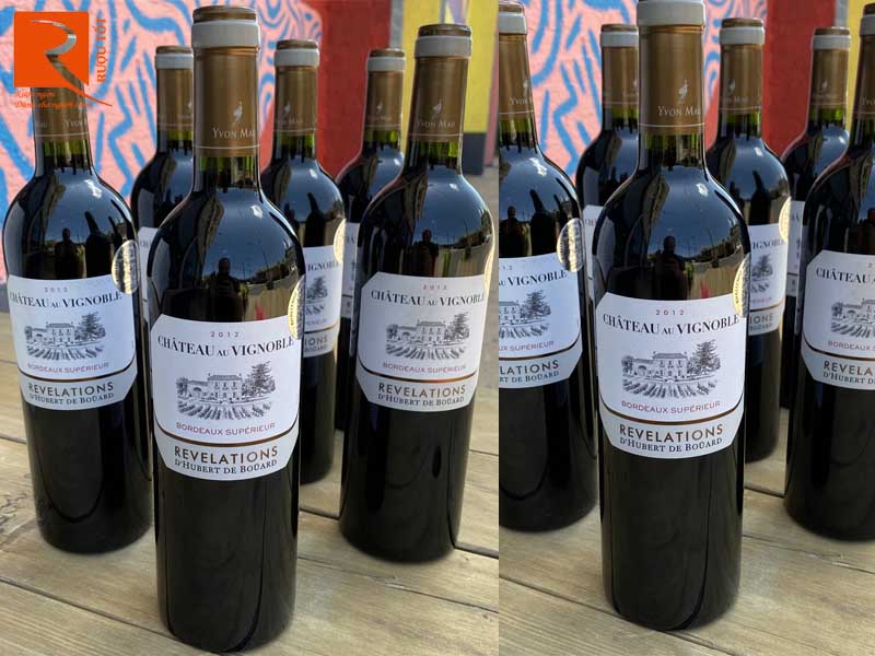 Rượu vang Pháp Chateau Au Vignoble Bordeaux Superior
