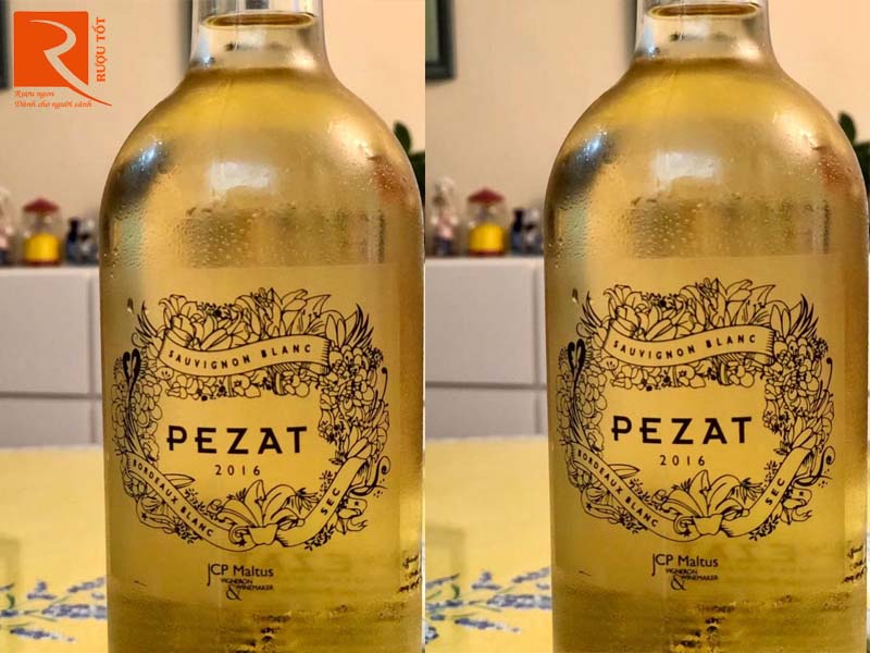 Rượu vang Pháp Pezat Sauvignon Blanc Maltus