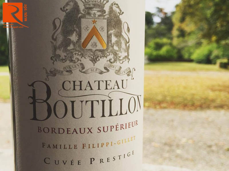 Rượu vang Pháp Chateau Boutillon Bordeaux