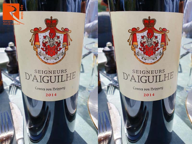 Rượu vang Pháp Seigneur DAiguilhe Comtes Von Neipperg