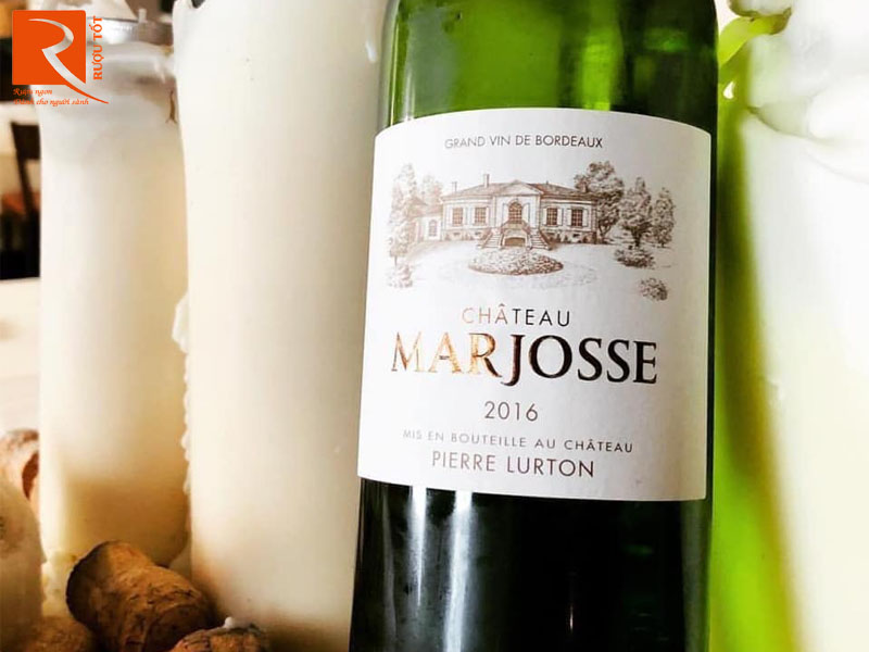 Rượu vang Pháp Chateau Marjosse Pierre Lurton trắng