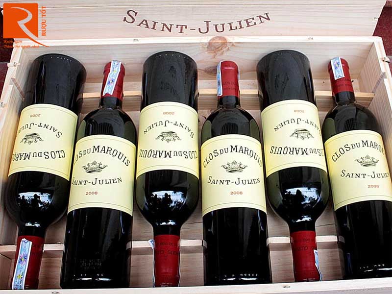 rượu vang Clos du Marquis Saint Julien