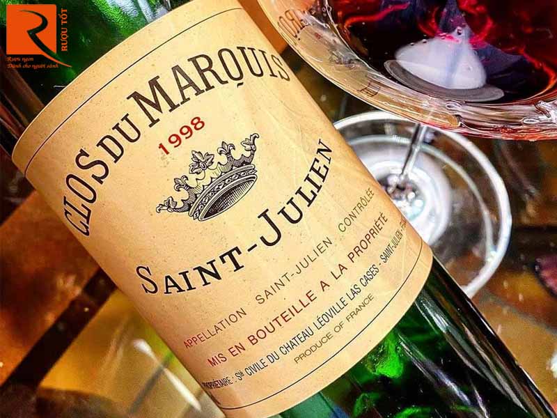 rượu vang Clos du Marquis Saint Julien