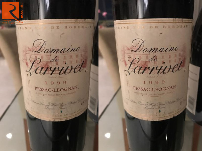 Rượu vang Pháp Domaine de Larrivet Pessac Leognan