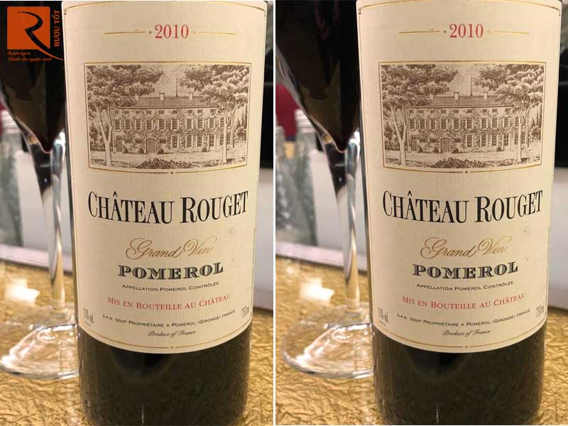 Rượu vang Pháp Chateau Rouget Pomerol