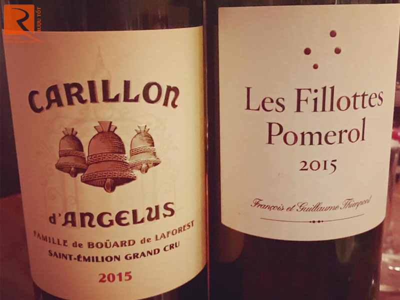 Rượu vang Pháp Les Fillottes Pomerol