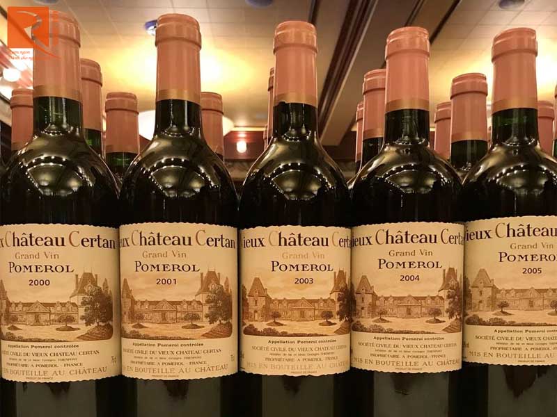 Rượu vang Pháp Vieux Chateau Certan Pomerol