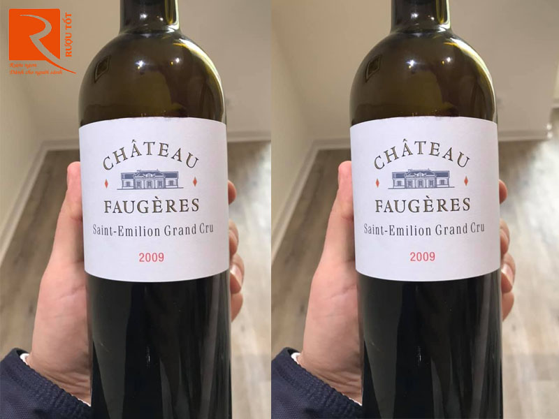 Rượu vang Pháp Chateau Faugeres Saint Emilion