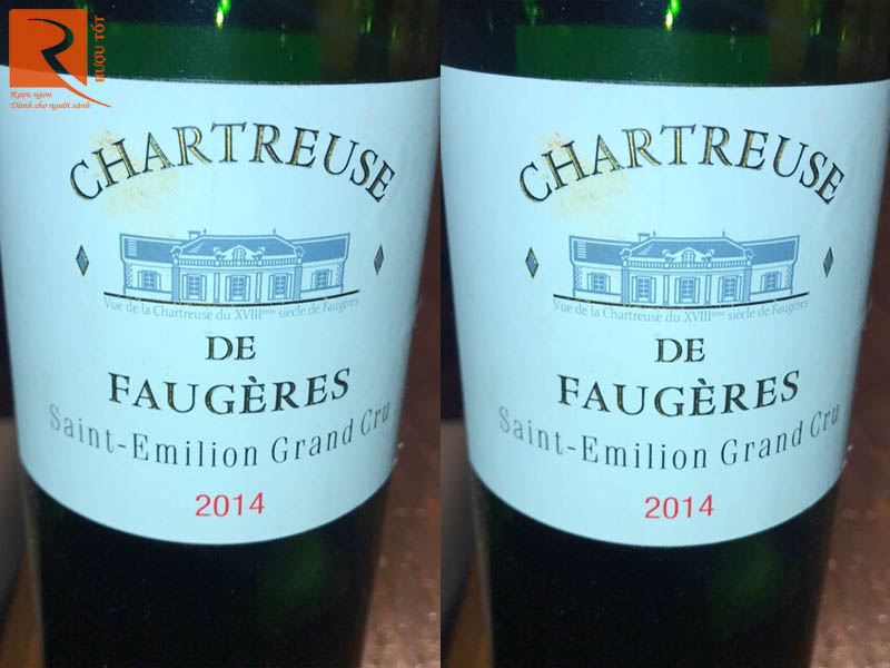 Rượu vang Pháp Chartreuse de Faugeres Saint Emilion