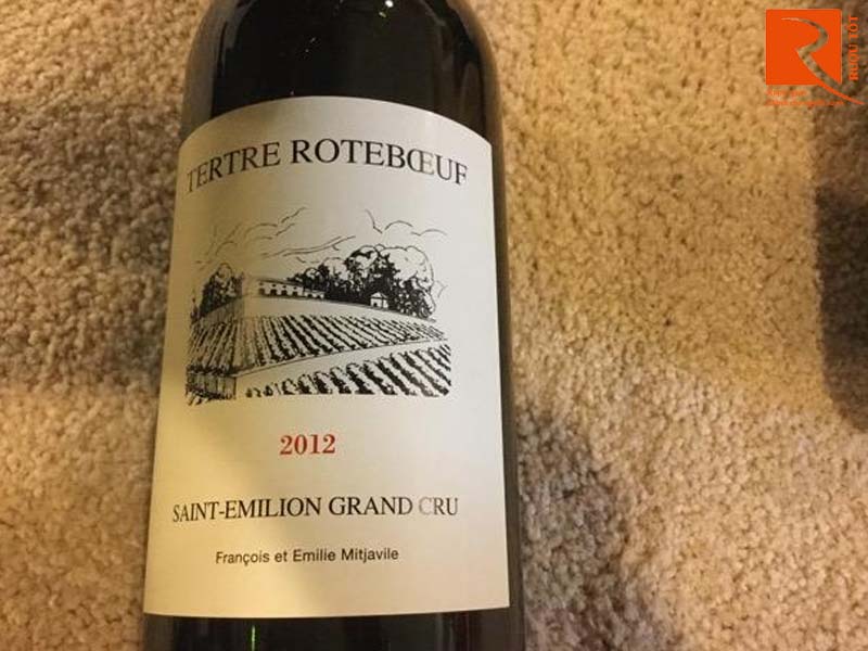 Rượu vang Pháp Tertre Roteboeuf Saint Emilion