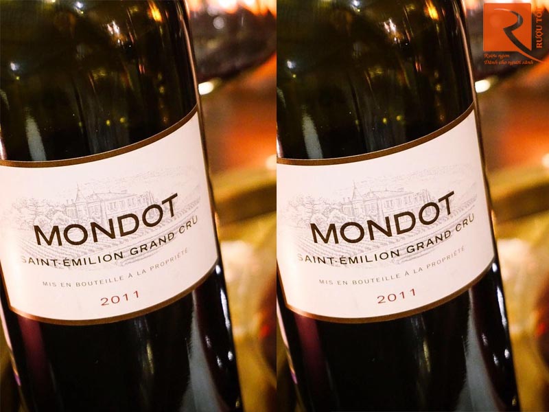 Rượu vang Pháp Mondot Saint Emilion Grand Cru