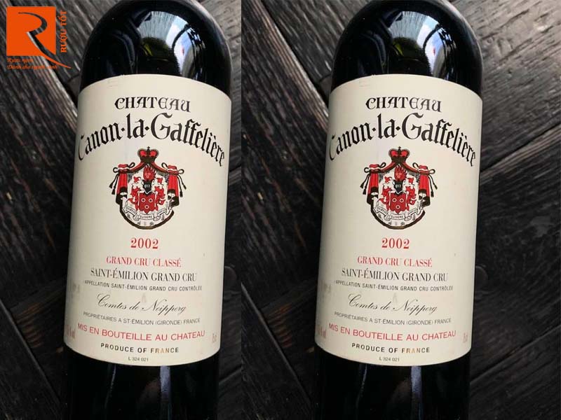 Rượu Chateau Canon la Gaffeliere Premier Grand Cru Classe
