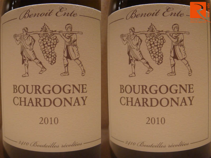 Rượu vang Pháp Bourgogne Chardonnay Benoit Ente