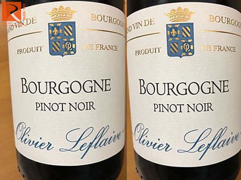 Rượu vang Pháp Olivier Leflaive Pinot Noir Bourgogne