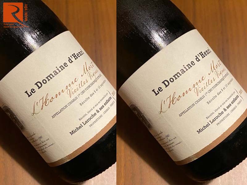 Rượu vang Pháp Le Domaine dHenri LHomme Mort Vieilles Vignes