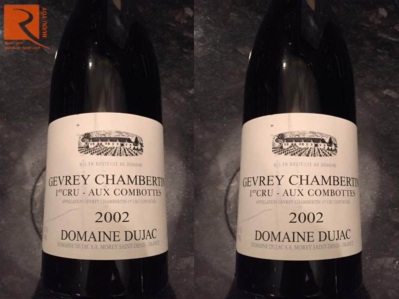 Rượu vang Pháp Gevrey Chambertin 1st Cru Aux Combottes Domaine Dujac