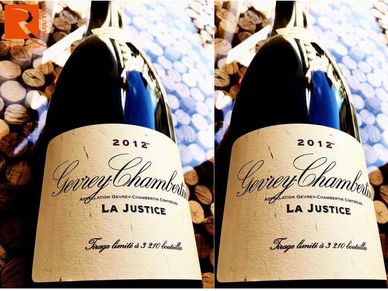 Rượu vang Pháp Gevrey Chambertin La Justice Domaine De La Vougeraie