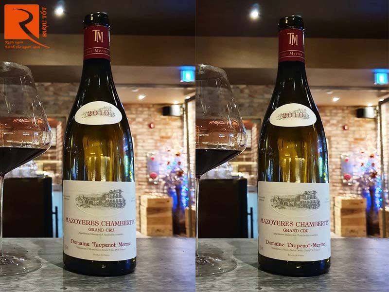 Rượu vang Pháp Mazoyeres Chambertin Domaine Taupenot Merme