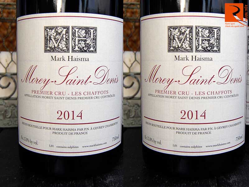 Rượu vang Pháp Morey Saint Denis Les Chaffots Mark Haisma
