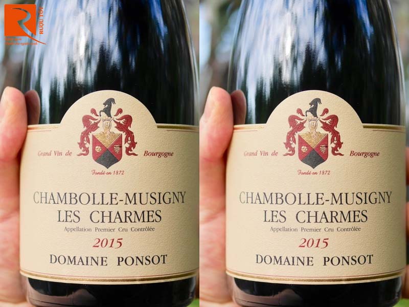 Rượu vang Pháp Chambolle Musigny Les Charmes Domaine Ponsot