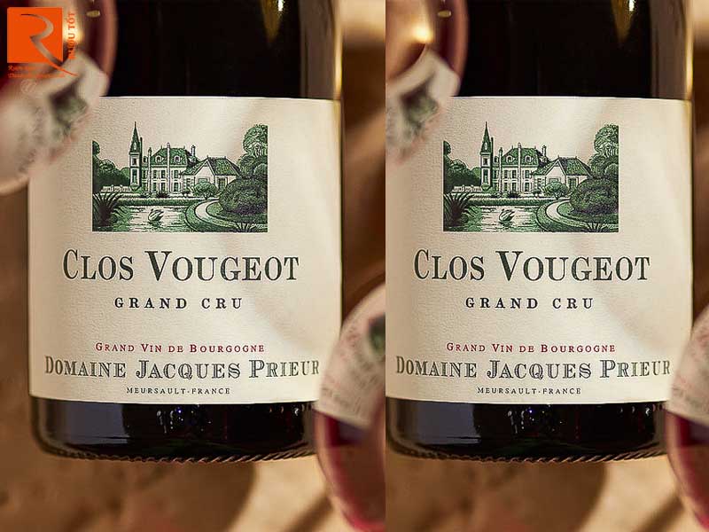 Rượu vang Pháp Clos Vougeot Grand Cru Domaine Jacques Prieur