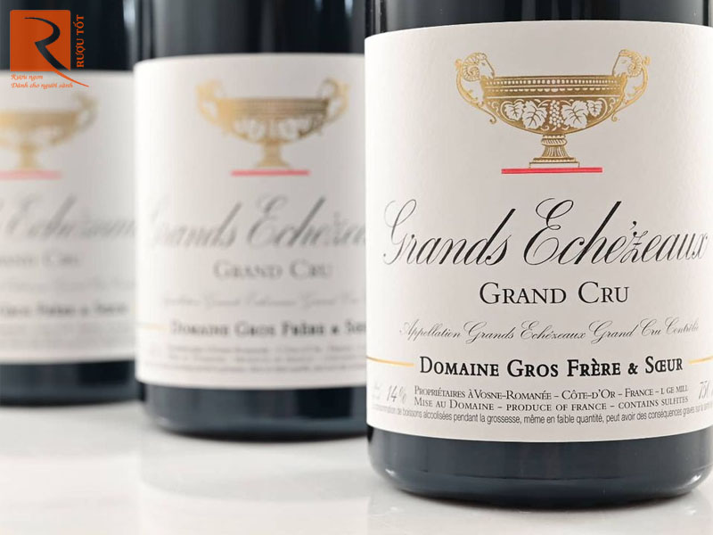 Rượu vang Pháp Grands Echezeaux Grand Cru Domaine Gros Frere et Soeur