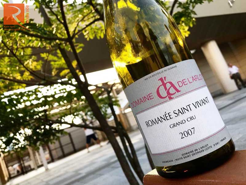 Rượu vang Pháp Domaine de LArlot Romanee Saint Vivant Grand Cru