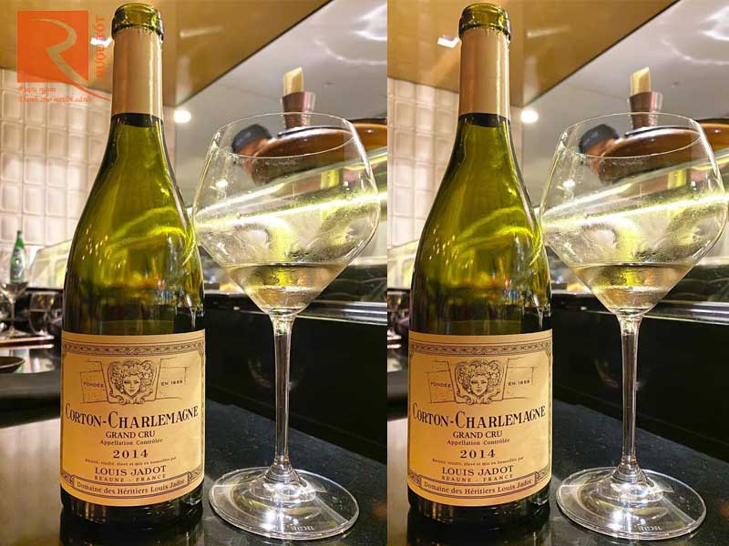 Rượu vang Pháp Corton Charlemagne Grand Cru Louis Jadot