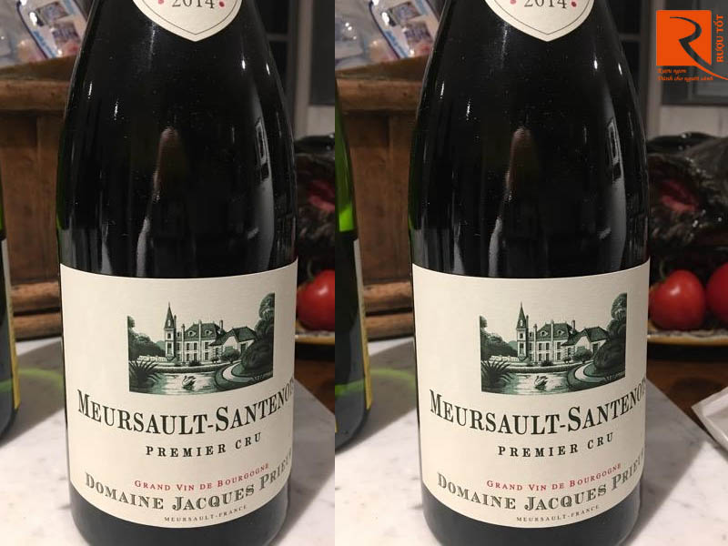 Rượu vang Pháp Meursault Santenots Domaine Jacques Prieur Gía rẻ