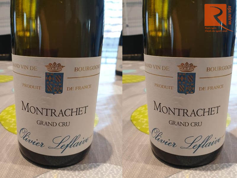 Rượu vang Pháp Montrachet Grand Cru Olivier Leflaive Gía rẻ