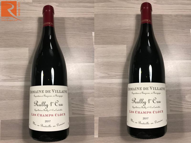 Rượu vang Pháp Domaine de Villaine Rully 1st Cru Les Champs Cloux Gía rẻ