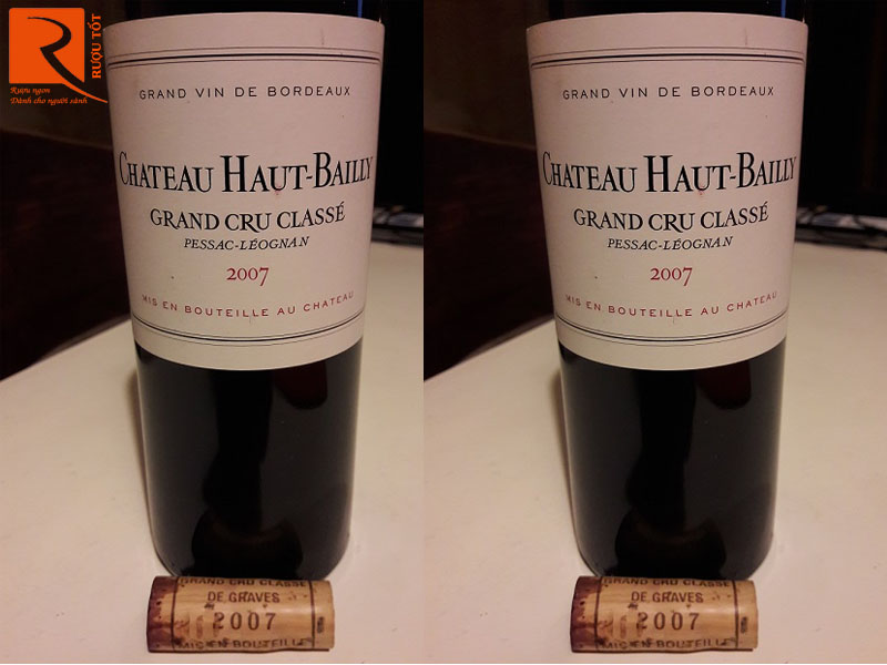 Rượu Chateau Haut Bailly Grand Cru Classe Pessac Leognan