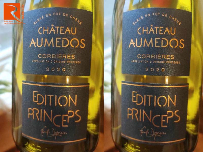 Rượu Vang Pháp Chateau Aumedos Blanc Edition Princeps Gía rẻ
