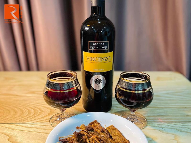 Vang Ý Vincenzo Cantine Sgarzi Luigi Rosso IGT Puglia