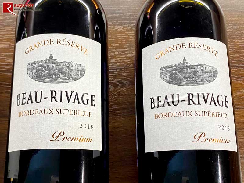 Rượu vang Pháp Beau Rivage premium Hảo hạng