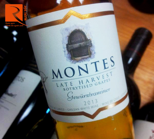 Rượu vang Montes Late Harvest Gewuztraminer Botrytised