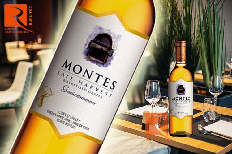 Vang Chile Montes Late Harvest Botrytised Grapes