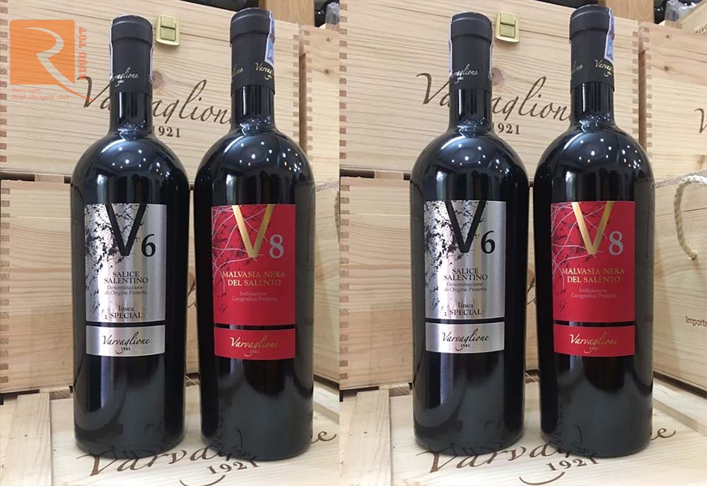 Rượu Vang Ý V8 Malvasia nera