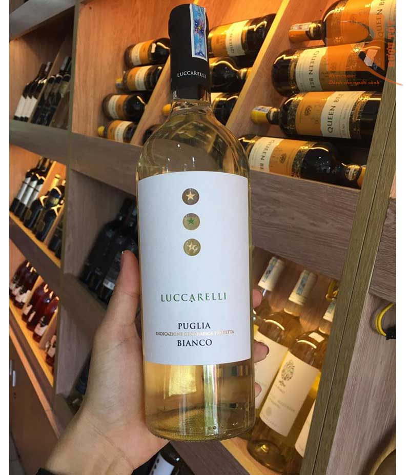 Rượu vang trắng Luccarelli Bianco