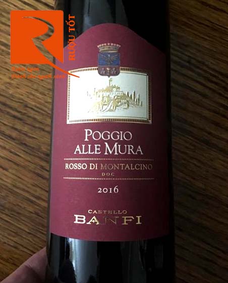 Rượu vang Poggio Alle Mura Rosso Di Montalcino