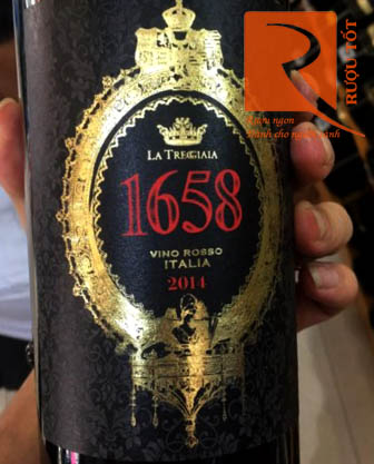 Rượu vang 1658 Vino Rosso Cabernet Sauvignon