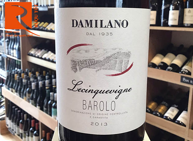 Rượu vang Ý Damilano Barolo Lecinquevigne