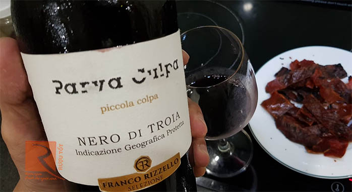 Rượu vang Parva Culpa Nero di Troia