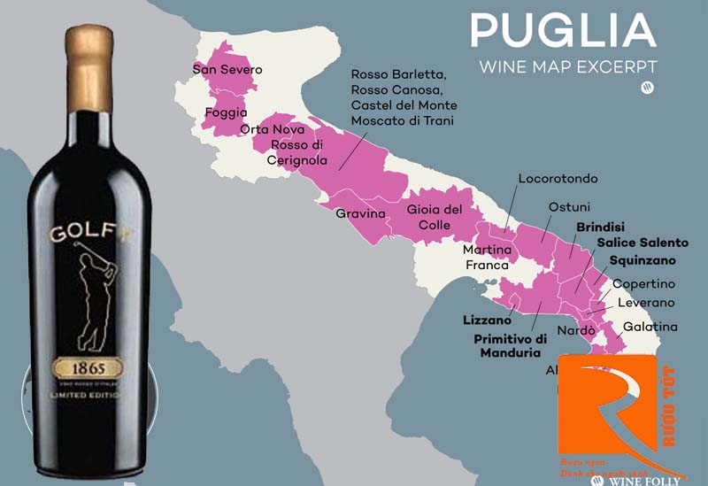 rượu vang Puglia