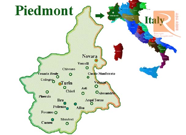 rượu vang Piedmont