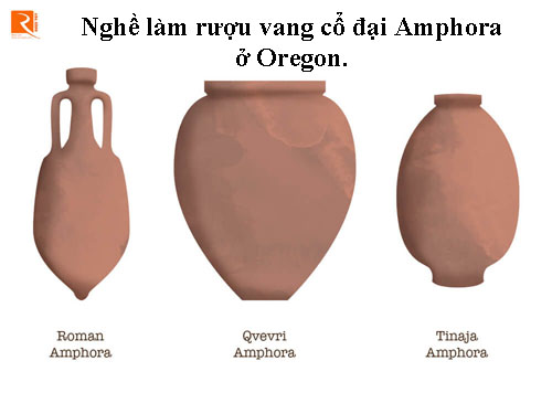 Nghề làm rượu vang cổ đại Amphora ở Oregon.