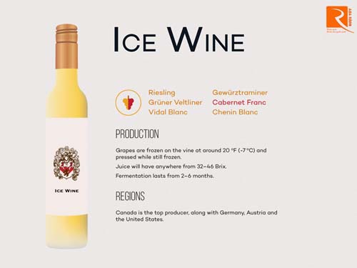 Ice wine - Rượu vang đá tuyết có một không hai từ vùng xứ lạnh.