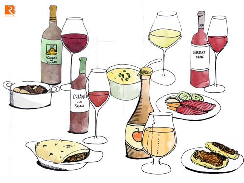 Rượu vang liệu có thể kết hợp tốt với ẩm thực Ailen?