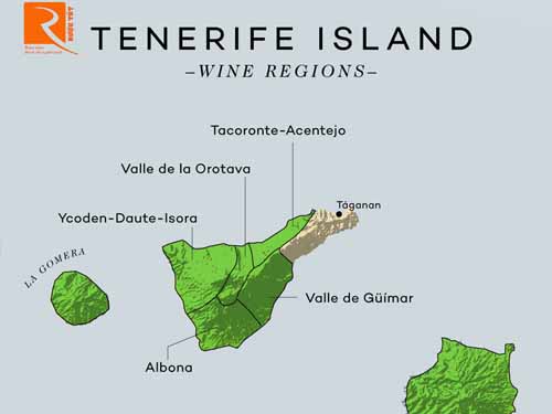 Rượu vang từ Tenerife ở quần đảo Canary.